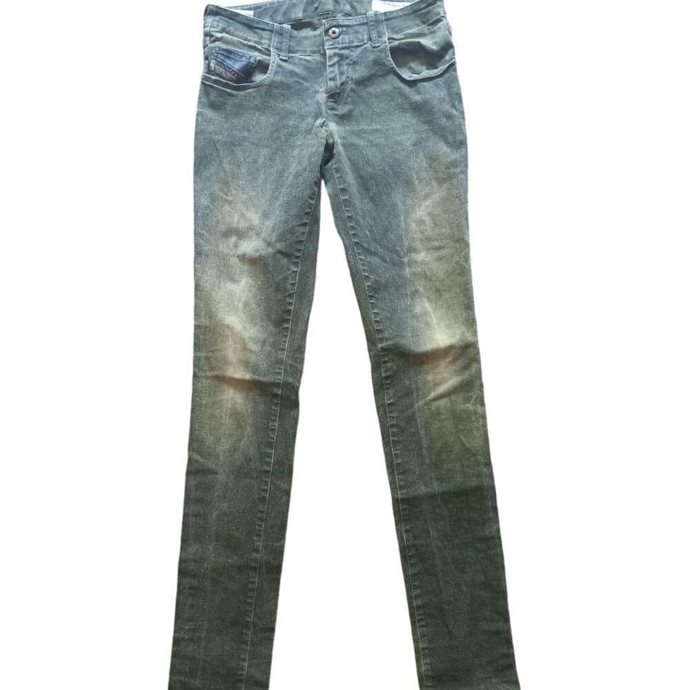 DEISEL jeans "Grupee" super slim skinny low waist wash 0661B stretch